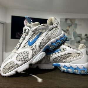 Nike Wmns Air Zoom Spiridon Cage 2 White University Blue